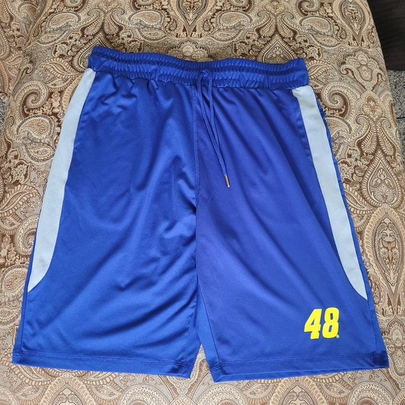 Nascar Shorts 48 Jimmie Johnson Basketball Style Size XL GIII Racing - Picture 3 of 7